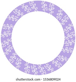 A template with colorful leaves isolated on white background. It’s outline drawing with copy space for your text.