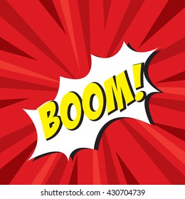 Template colorful speech bubbles and explosions in pop art style. Elements of design comic books.Vector illustration