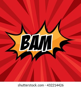 template colorful speech bubbles and explosions in pop art style. Elements of design comic books.Vector illustration