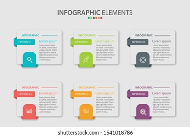 Template of colouful inforgaphic. Vector.