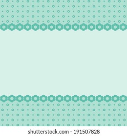 Template for congratulations. Vector.