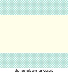 Template of a congratulatory card 