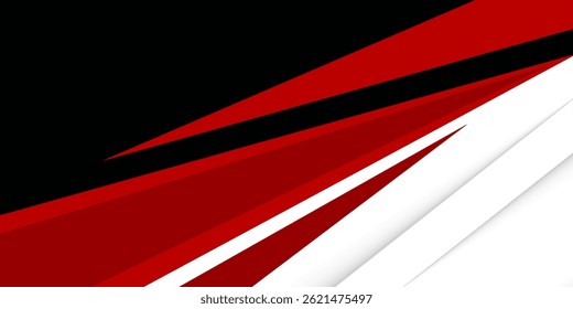 Template corporate banner concept red black grey and white contrast background. You can use for ad, poster, template, business presentation. Vector illustration. eps 10