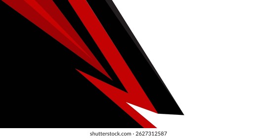 Template corporate banner concept red black grey and white contrast background. You can use for ad, poster, template, business presentation. Vector illustration