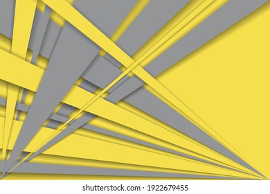 Fondo de contraste amarillo negro de concepto corporativo de plantilla. Ilustración de diseño gráfico vectorial, espacio de copia. Color 2021