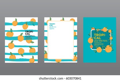 Template Corporate cover floral style background for corporate Identity Poster Brochure magazine publish design Layout vector template
