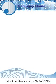 template for corporate identity