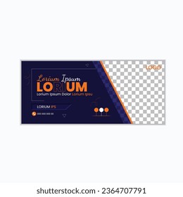 Template and cover ads, can use for social media, file with layered and eps 10. Sale announcement. Summer fashion sale social media and facebook cover design template vector