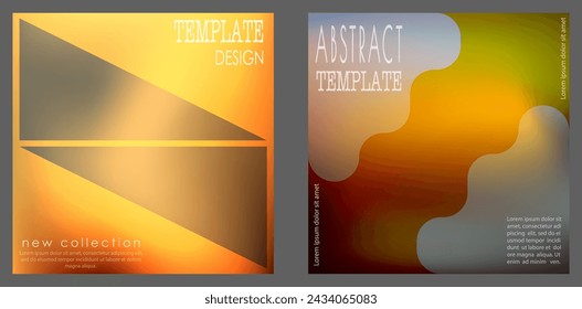 The template of the cover page of the printed edition. Cover, book, magazine, brochure, booklet. The idea of creativity and modern design is wonderful