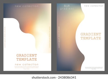 The template of the cover page of the printed edition. Cover, book, magazine, brochure, booklet. The idea of creativity and modern design is wonderful