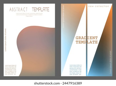 La Plantilla de la portada de la edición impresa. Portada, libro, revista, folleto, folleto. La idea de creatividad y diseño moderno es maravillosa