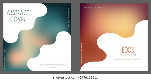 The template of the cover page of the printed edition. Cover, book, magazine, brochure, booklet. The idea of creativity and modern design is wonderful