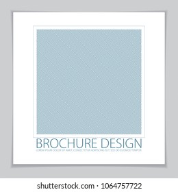 Plantilla para diseño de carátulas, carteles, volantes y pancartas. Fresco fondo geométrico de línea vectorial para su diseño. Diseño de folletos minimalista.