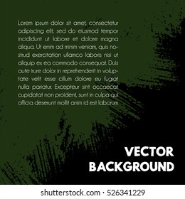 Template covers with shabby texture brushes for text