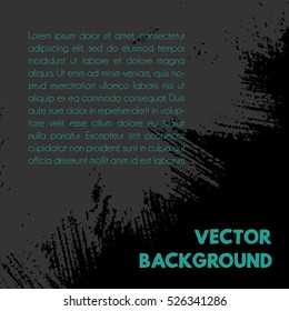 Template covers with shabby texture brushes for text