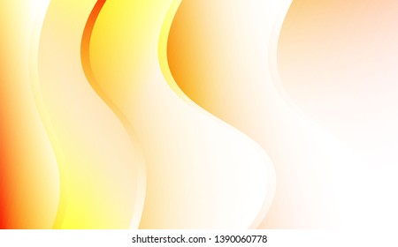 Template Creative Background With Curves Lines. For Cover Page, Landing Page, Banner. Colorful Vector Illustration.