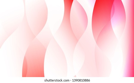 Template Creative Background With Curves Lines. For Cover Page, Landing Page, Banner. Colorful Vector Illustration.