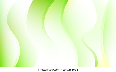 Template Creative Background With Curves Lines. For Cover Page, Landing Page, Banner. Colorful Vector Illustration.