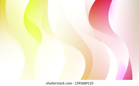 Template Creative Background With Curves Lines. For Cover Page, Landing Page, Banner. Colorful Vector Illustration.