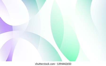 Template Creative Background With Curves Lines. For Cover Page, Landing Page, Banner. Colorful Vector Illustration.