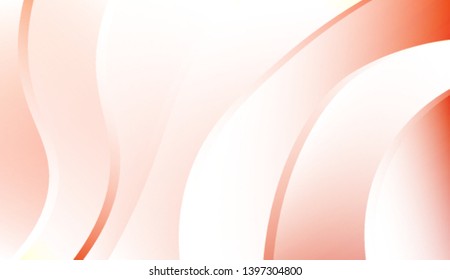 Template Creative Background With Curves Lines. For Cover Page, Landing Page, Banner. Colorful Vector Illustration.