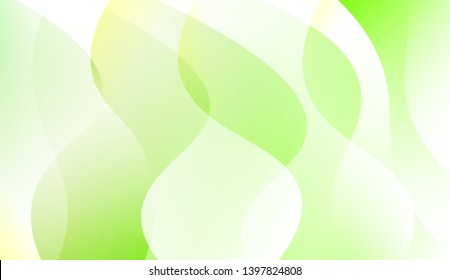Template Creative Background With Curves Lines. For Cover Page, Landing Page, Banner. Colorful Vector Illustration.