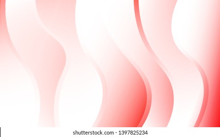 Template Creative Background With Curves Lines. For Cover Page, Landing Page, Banner. Colorful Vector Illustration.