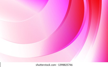 Template Creative Background With Curves Lines. For Cover Page, Landing Page, Banner. Colorful Vector Illustration.