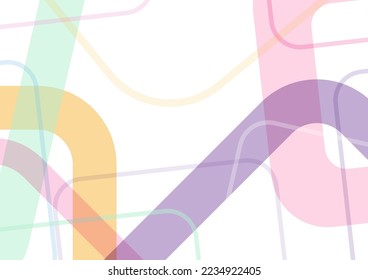 Vorlage für kreatives Design von Covers, Poster. Eine Reihe von Designs für Social Media Marketing, Werbung und Branding. Minimalistischer Stil mit Schnittfarben