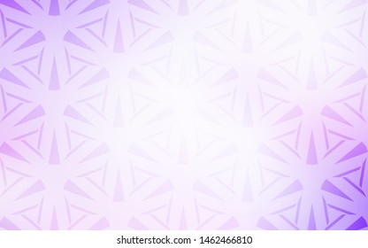  template with crystals, triangles. Beautiful illustration with triangles in nature style. Template for wallpapers.