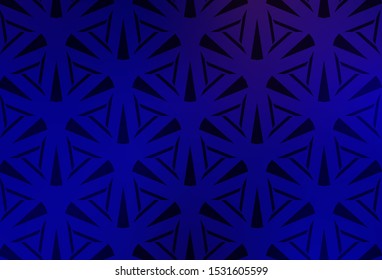 template with crystals, triangles. Beautiful illustration with triangles in nature style. Pattern for commercials.