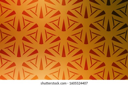  template with crystals, triangles. Beautiful illustration with triangles in nature style. Pattern for websites.