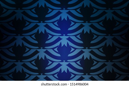  template with crystals, triangles. Decorative design in abstract style with triangles. Smart design for your adverts.