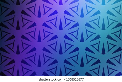  template with crystals, triangles. Illustration with set of colorful triangles. Template for wallpapers.