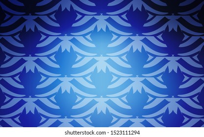  template with crystals, triangles. Modern abstract illustration with colorful triangles. Smart design for your adverts.