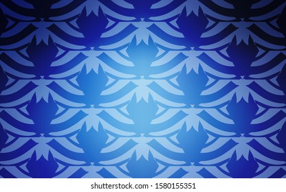  template with crystals, triangles. Modern abstract illustration with colorful triangles. Smart design for your adverts.