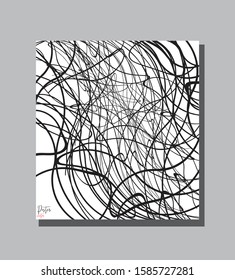 Template curved line vector modern brochure ,poster, backgound, cover , 