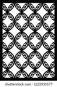Template for cutting in simple style. VEctor illustration. Perfect for panel, card, invitation.