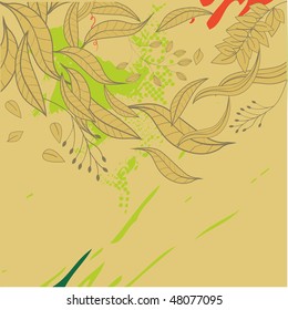 Template for decorative card