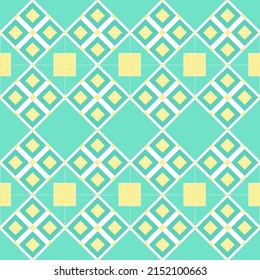 Diseño de plantilla abstracto patrón geométrico moderno verde y amarillo.  Puede usar para publicidad, afiche, plantilla, presentación comercial. Ilustración del vector 