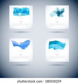 template design abstract vector fashionable background with triangle object pattern for design template design line water gathering abstraction scene heap digital glass ripple cloud fashionable gracef