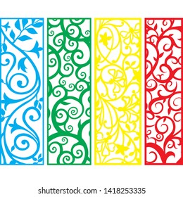 Template for design. Art deco border and frame. Seamless stylish texture. For wallpaper, surface, web design, textile, decor, pattern fills, cards or invitations.Creative template