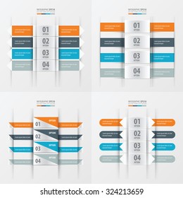 template design banner set