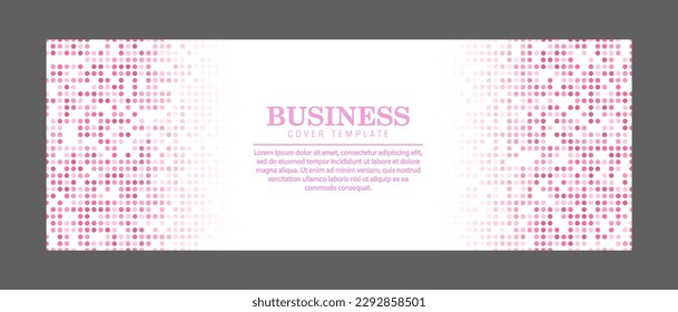 Template for the design of banners, posters and posters. Layout of the book cover, brochures, booklets and catalogs. An idea for creative design