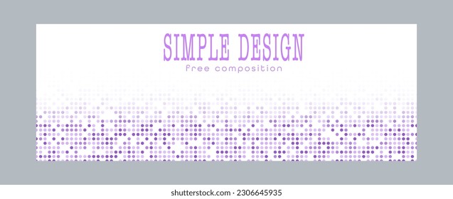 Template for the design of banners, posters and posters. Layout of the book cover, brochures, booklets and catalogs. An idea for creative design