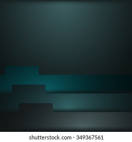 Template design. Brochure with dark blue colors. Flyer template.