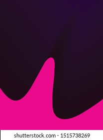 template design brochure pink and dark blue color gradient 