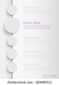 Template design for business background and web site. - Vector Design Concept