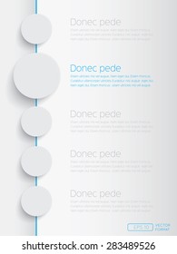 Template design for business background and web site. - Vector Design Concept