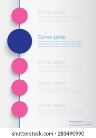 Template design for business background and web site. - Vector Design Concept